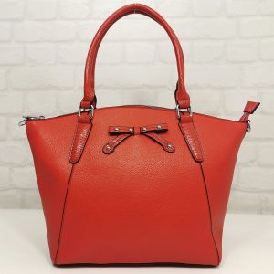 Дамска ежедневна чанта Мария С червена - EvrikaShop