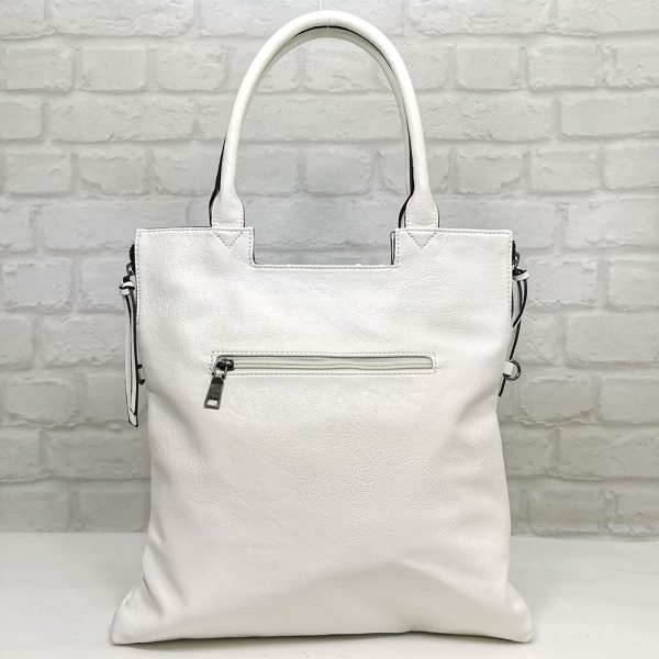 Чанта Мария бяла ,директен внос от Италия - EvrikaShop