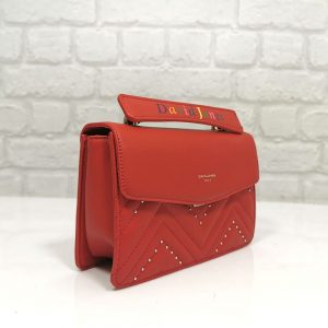 Чанта David Jones 6235-2СН червена, малка Дамски чанти