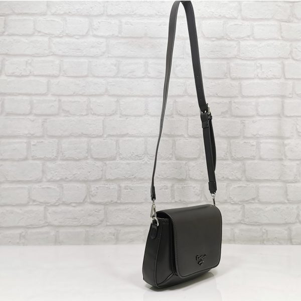 Спортно-елегантна чанта David Jones черна, малка - EvrikaShop