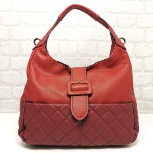 Дамска ежедневна чанта David Jones червена - EvrikaShop