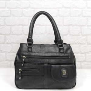 Чанта Еврика черна с много джобчета - EvrikaShop