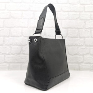 Средно голяма чанта Мария С черна - EvrikaShop