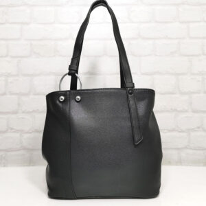 Средно голяма дамска чанта Мария С черна - EvrikaShop