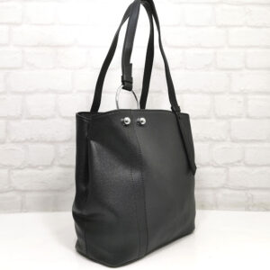 Средно голяма дамска чанта Мария С черна - EvrikaShop