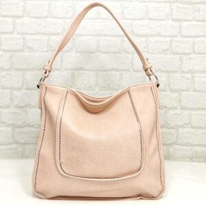 Дамска ежедневна чанта Мария С бледо розова - EvrikaShop