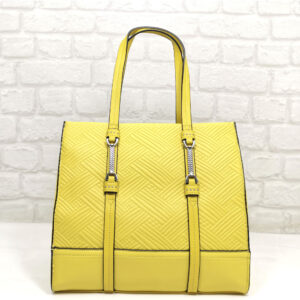 Средно голяма чанта Мария С жълта, - EvrikaShop
