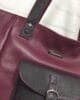 Чанта Costantino 10903М естествена кожа цвят "малина"