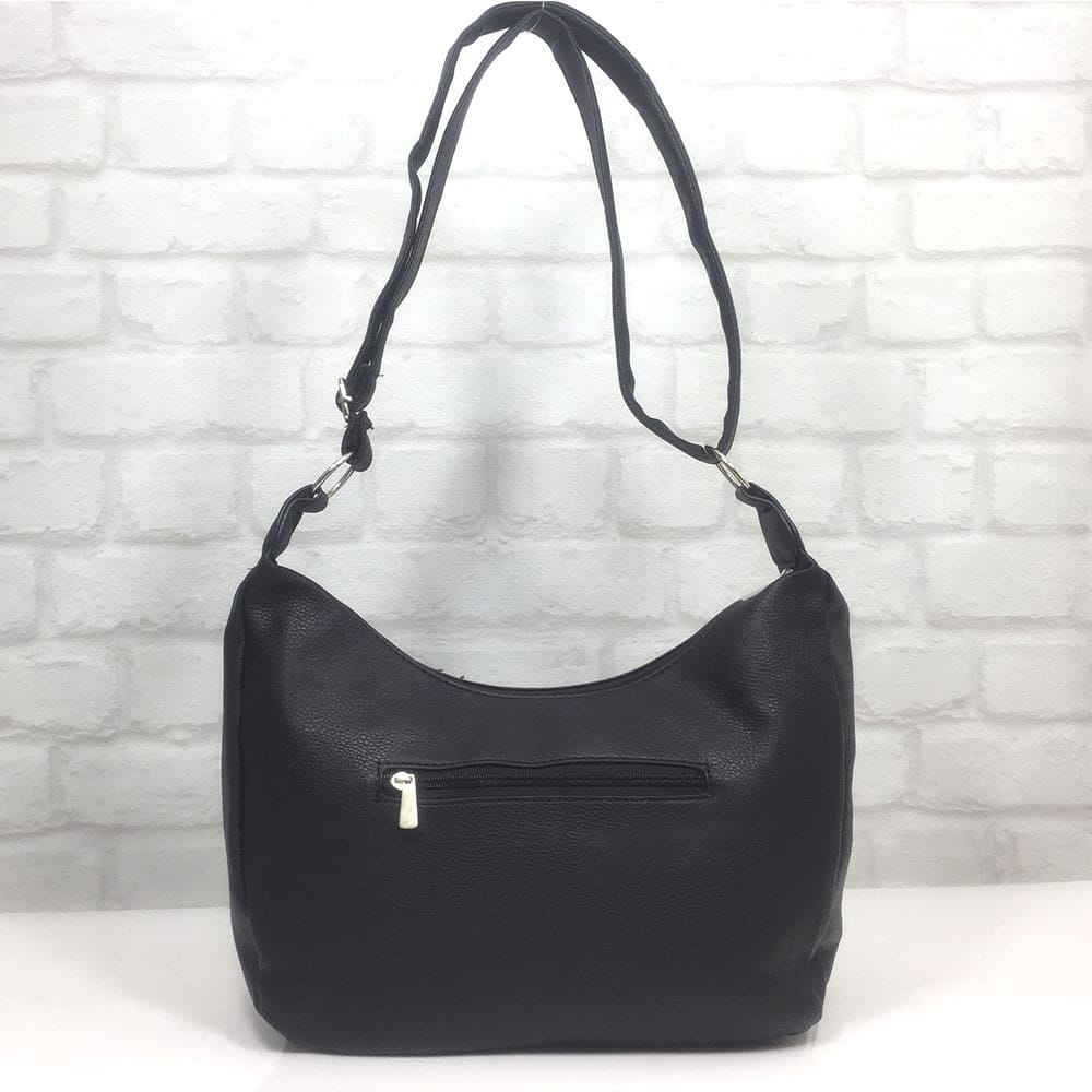 damska-chanta-64-153s Спортно-елегантна дамска чанта Еврика в черно - EvrikaShop
