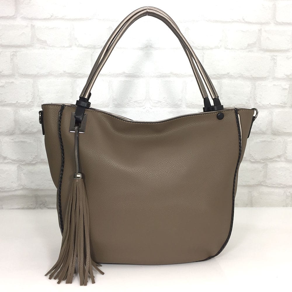 damska-chanta-35559c Дамска кожена чанта EvrikaShop ®