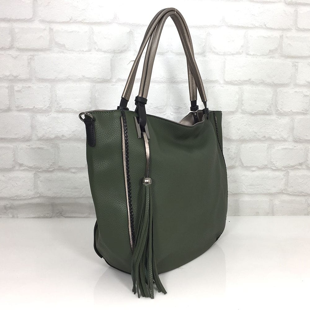 damska-chanta-35559f Дамска кожена чанта EvrikaShop ®