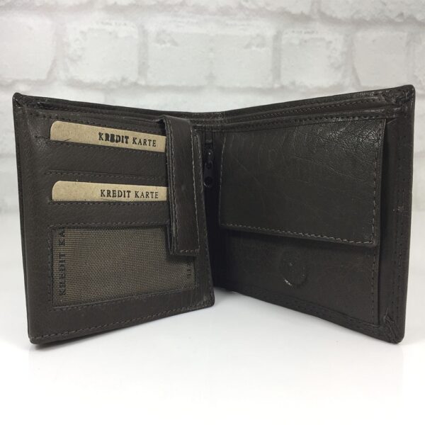 Мъжки портфейл от естествена кожа EvrikaShop ®