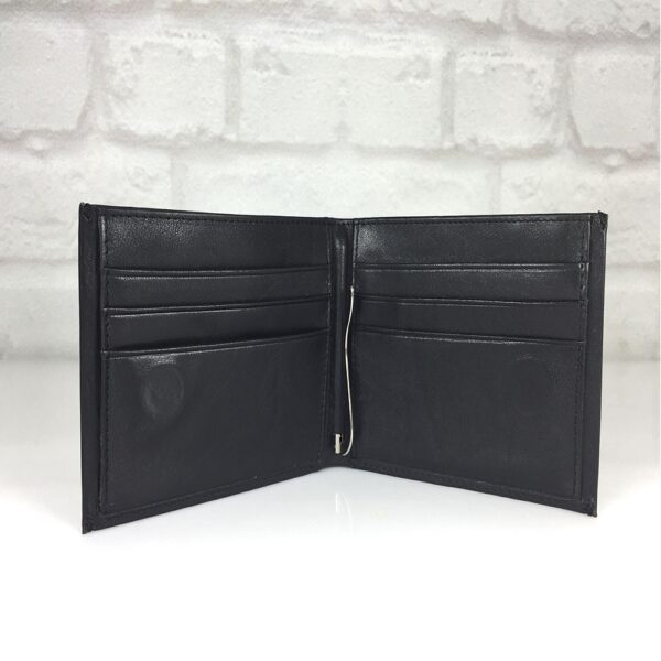Мъжки портфейл естествена кожа черен - EvrikaShop