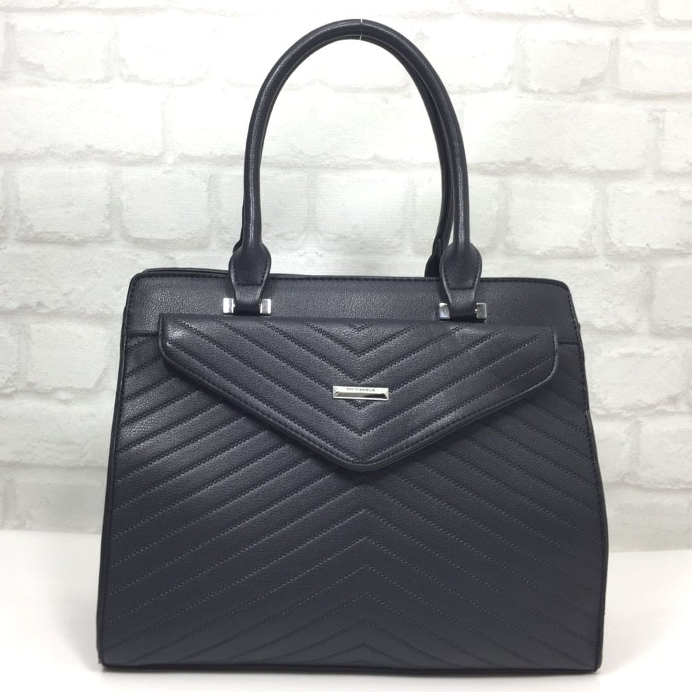 damska-chanta-326530-3 Елегантна чанта Silvia Rosa тъмно синя - EvrikaShop