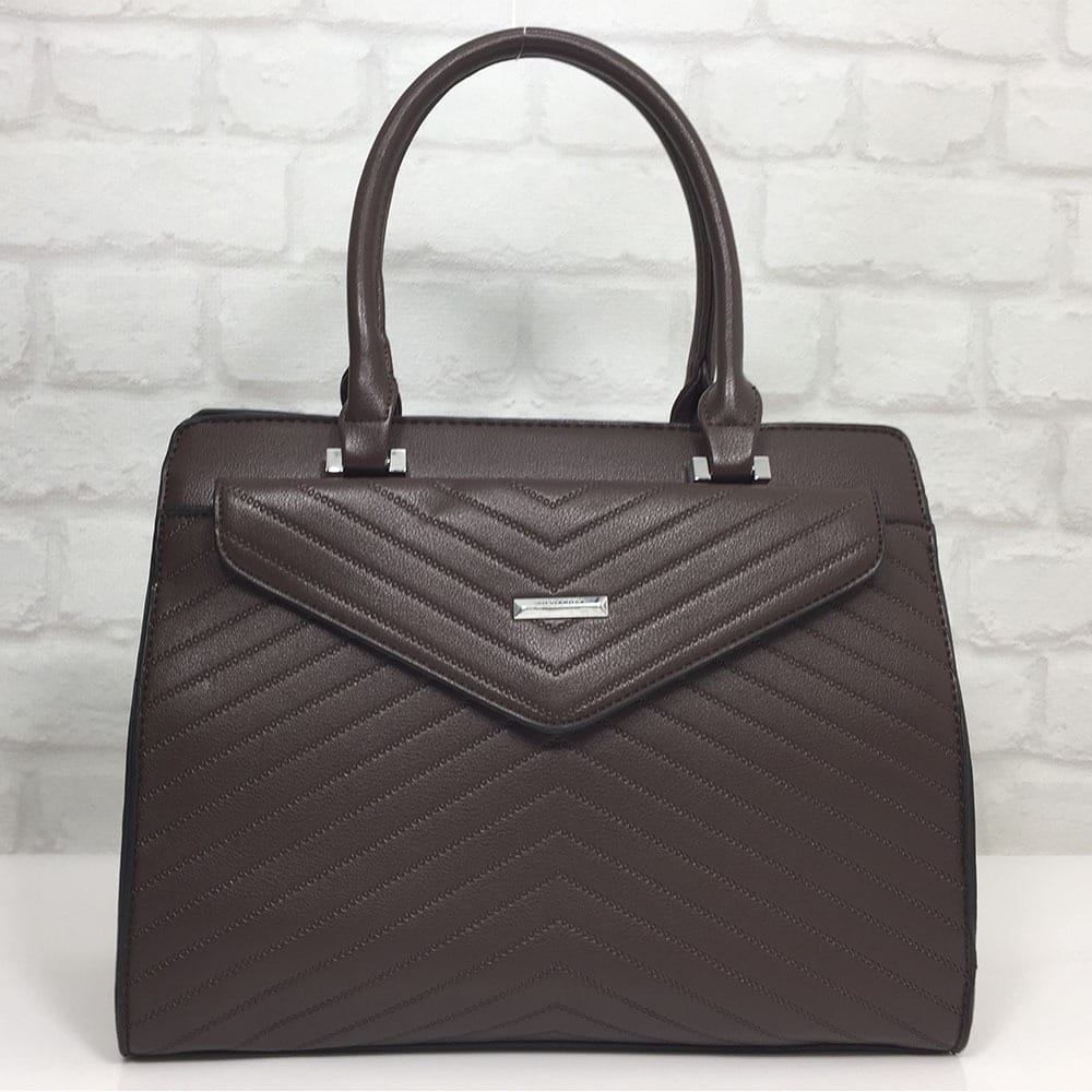 damska-chanta-326530 Дамска чанта Silvia Rosa тъмно кафява - EvrikaShop