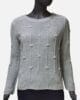 Дамски пуловер 6419168С сив Дамски пуловер 6419168С сив