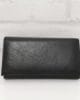 Дамско портмоне естествена кожа 016Н черно голямо