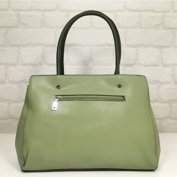 Италианска дамска чанта Мария зелена - EvrikaShop