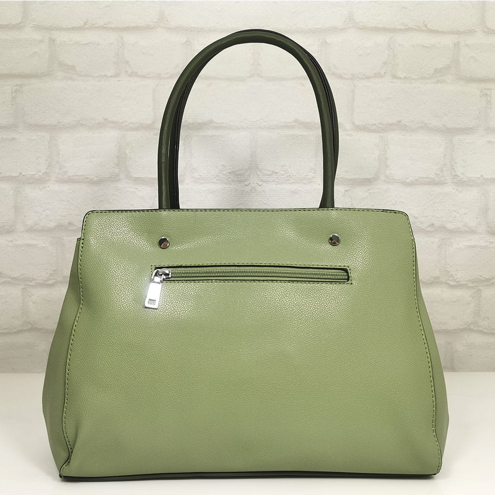 damska-chanta-35870-14 Италианска дамска чанта Мария зелена - EvrikaShop