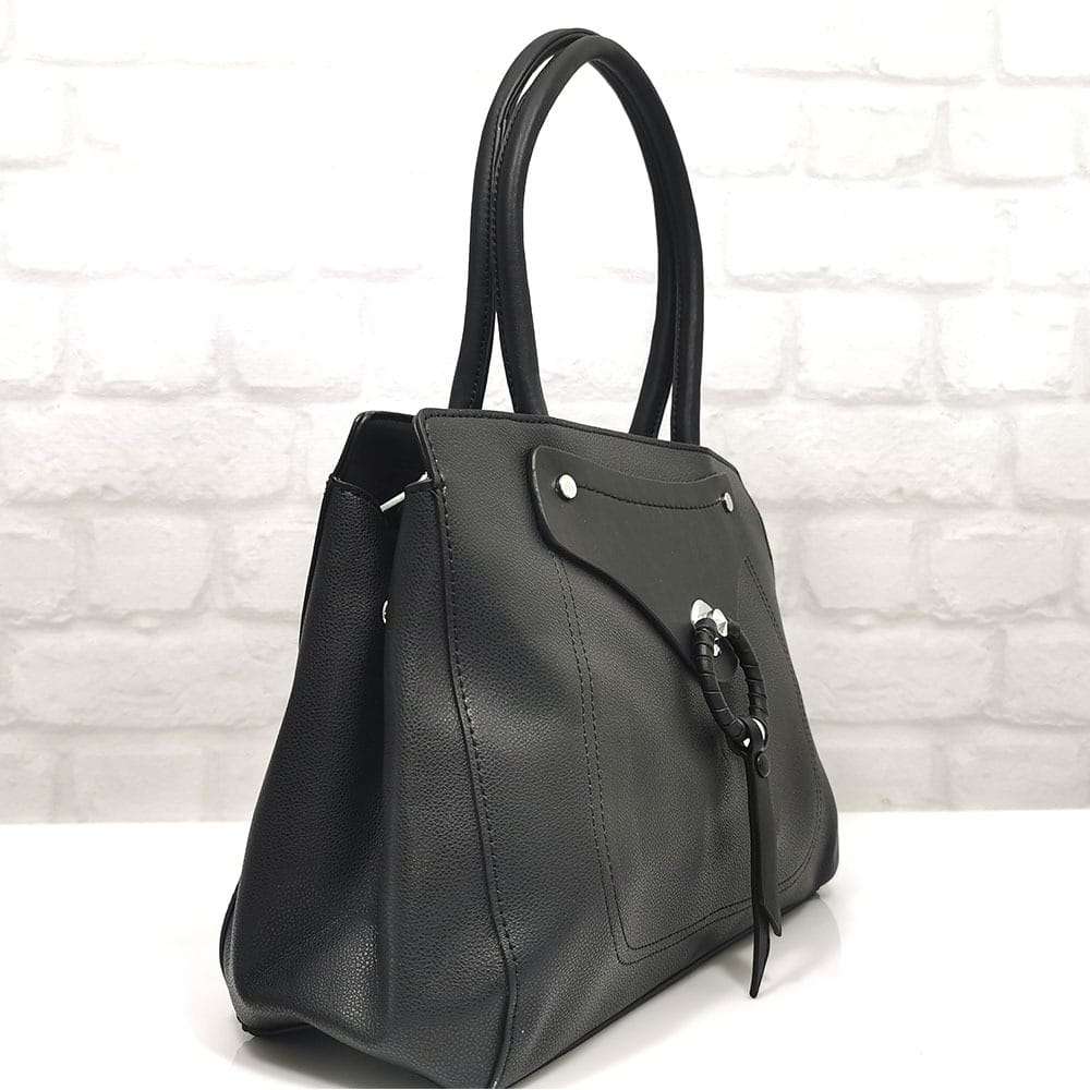 damska-chanta-35870-16 Италианска дамска чанта Мария черна - EvrikaShop