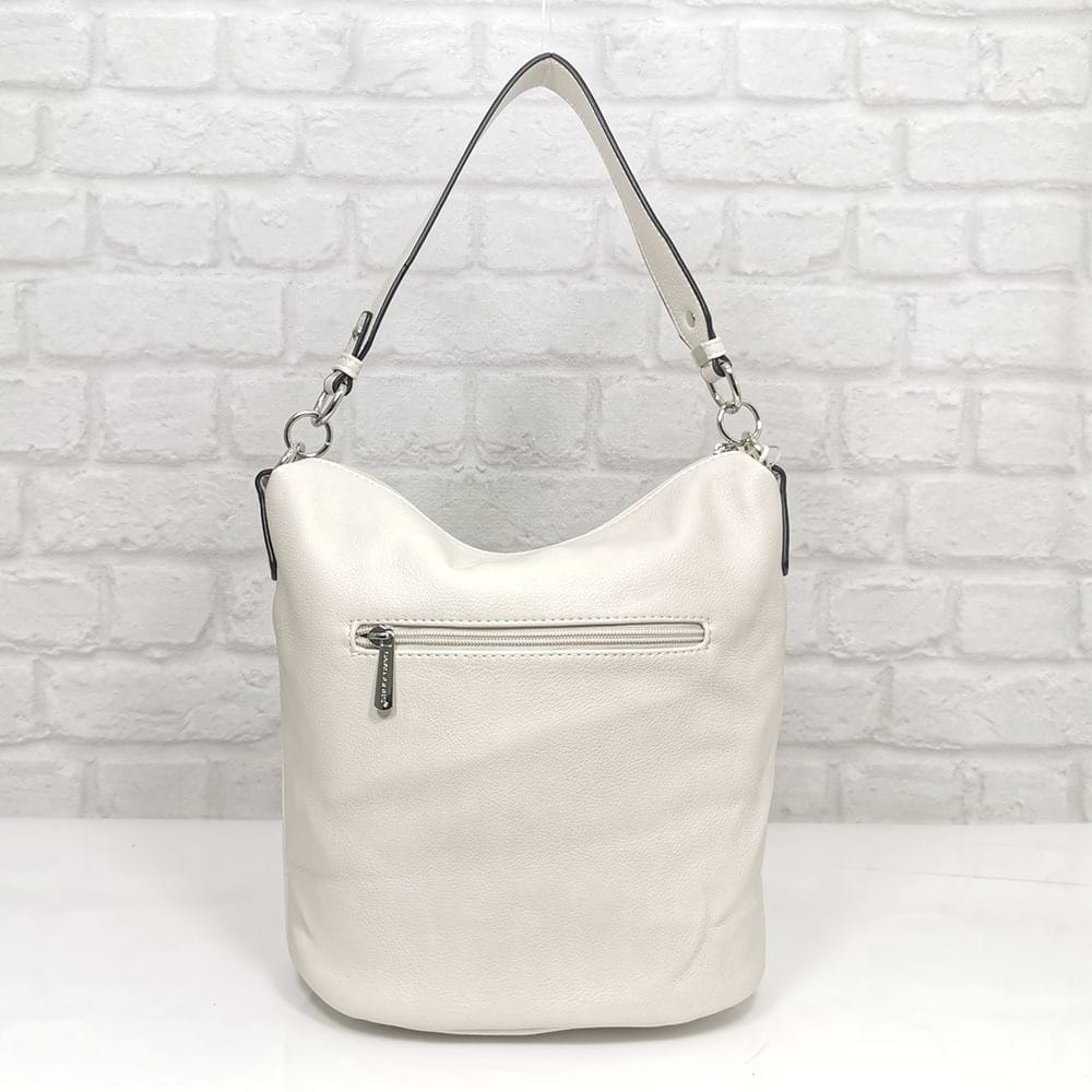 damska-chanta-David Jones-6296-1-2 Дамска чанта David Jones екрю, внос от Франция - EvrikaShop