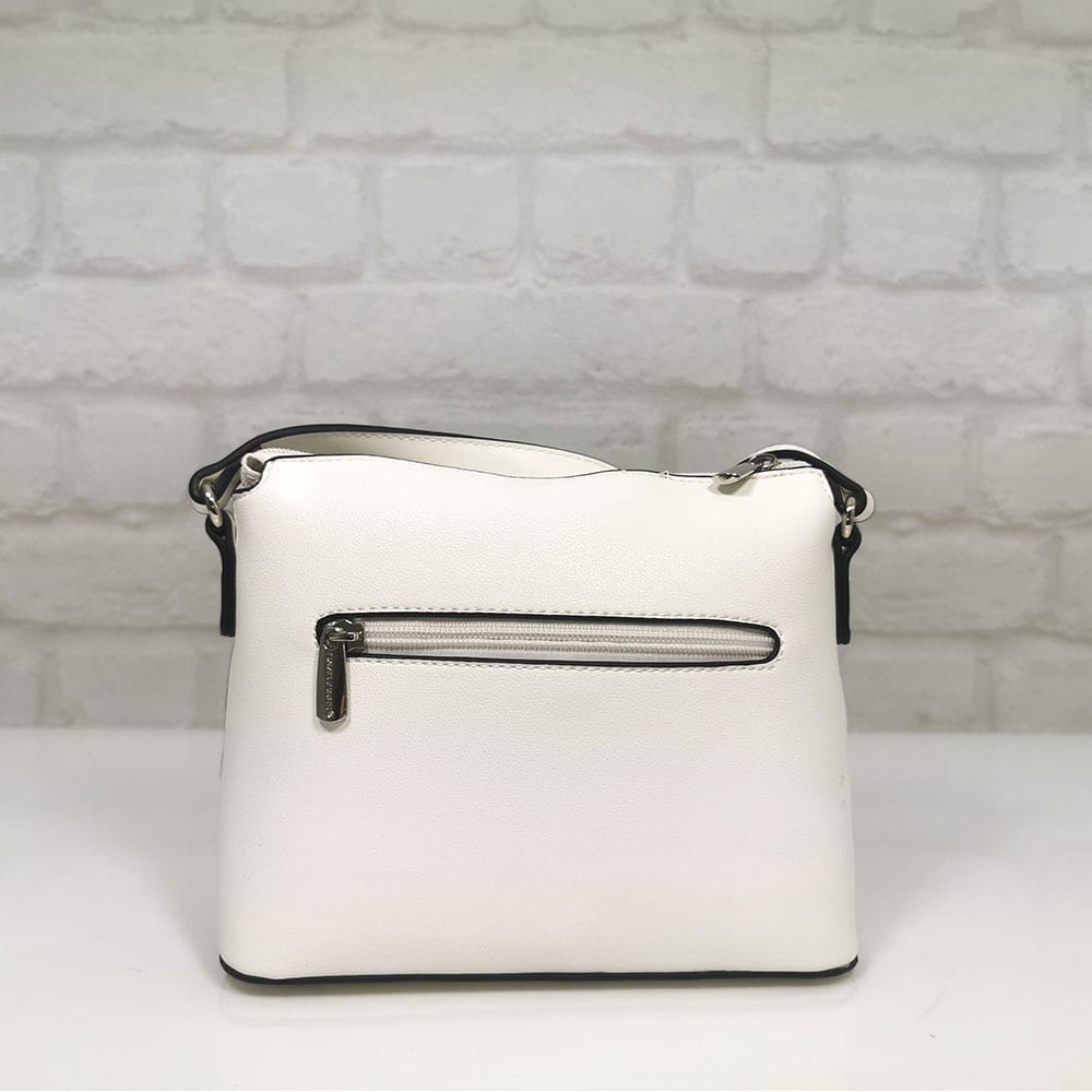 damska-chanta-David Jones-6300-1-8 Дамска чанта David Jones бяла, внос от Франция - EvrikaShop