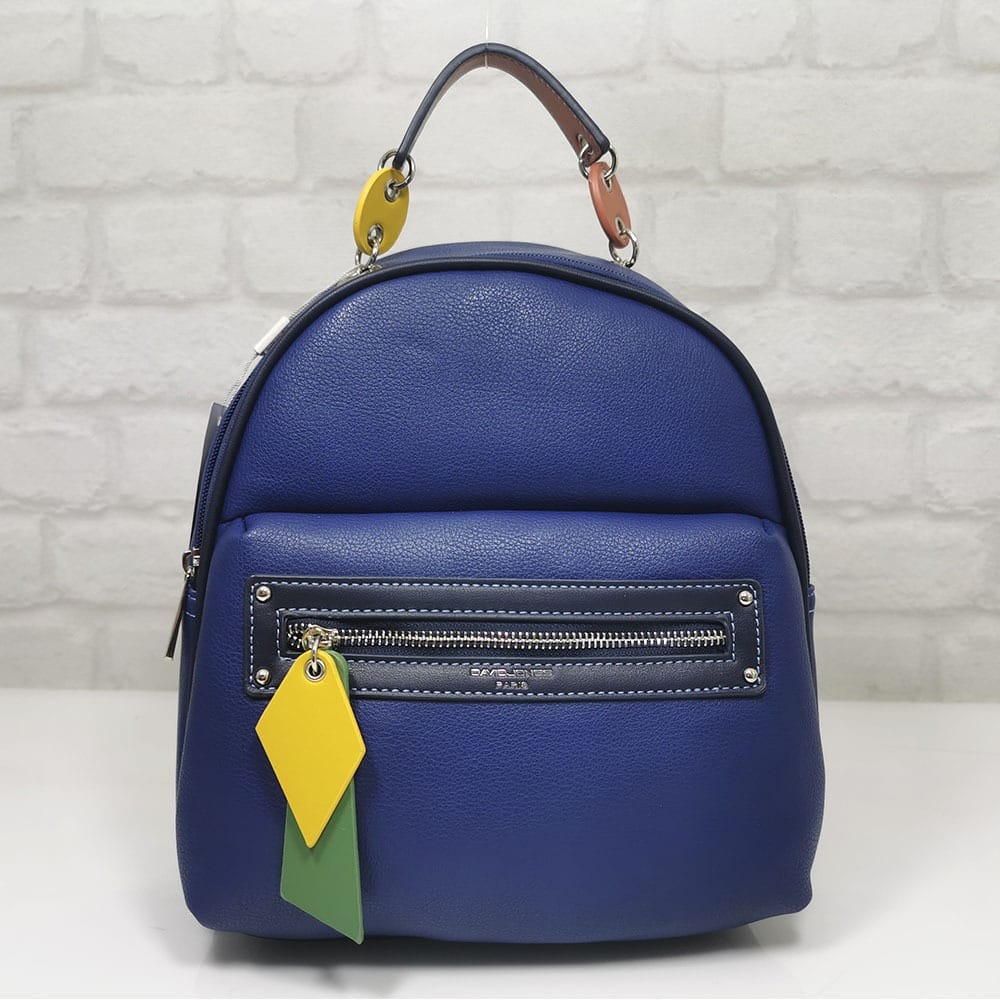 damska-ranichka-David Jones-CM 5624-15 Дамска раница David Jones синя - онлайн магазин EvrikaShop