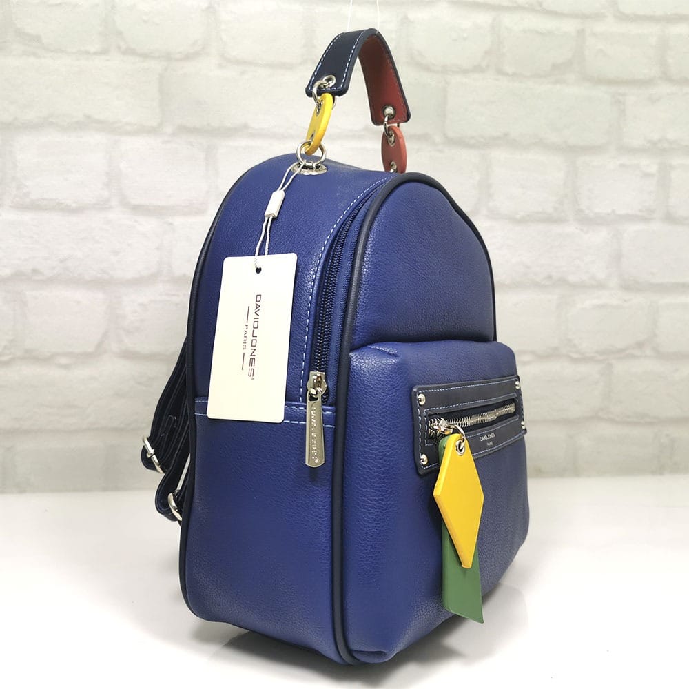 damska-ranichka-David Jones-CM 5624-16 Дамска раница David Jones синя - онлайн магазин EvrikaShop