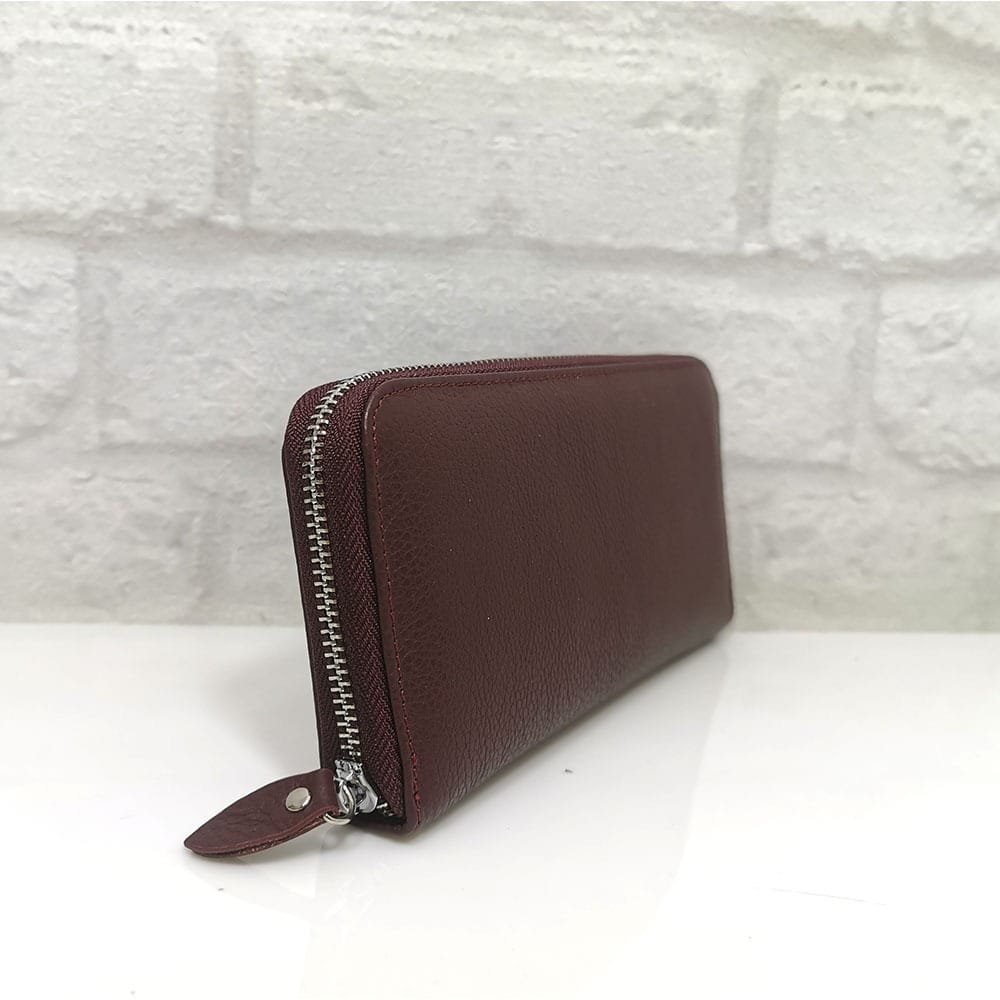 damsko-portmone-5201B-1 Дамско портмоне от естествена кожа EvrikaShop ®