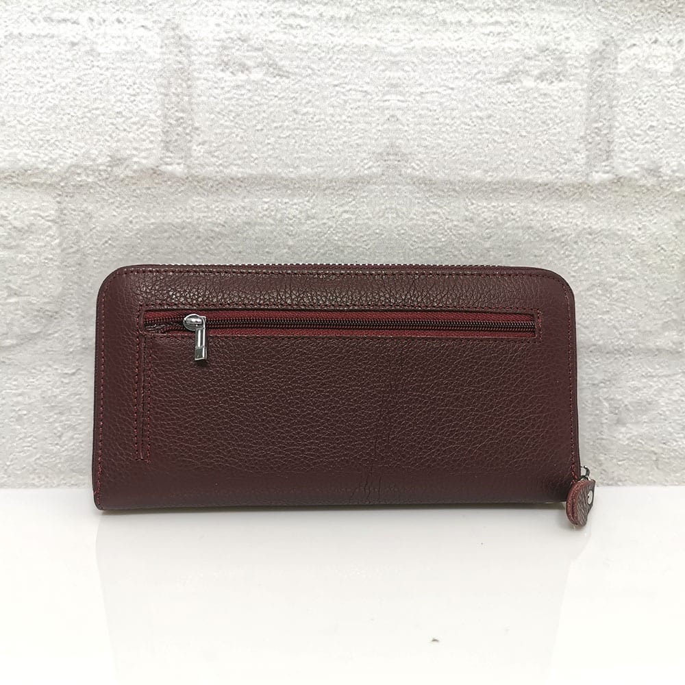 damsko-portmone-5201B-2 Дамско портмоне от естествена кожа EvrikaShop ®