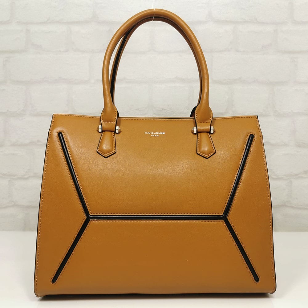 damska-chanta-David-Jones-6261-4-12 Дамска чанта David Jones коняк - онлайн магазин EvrikaShop