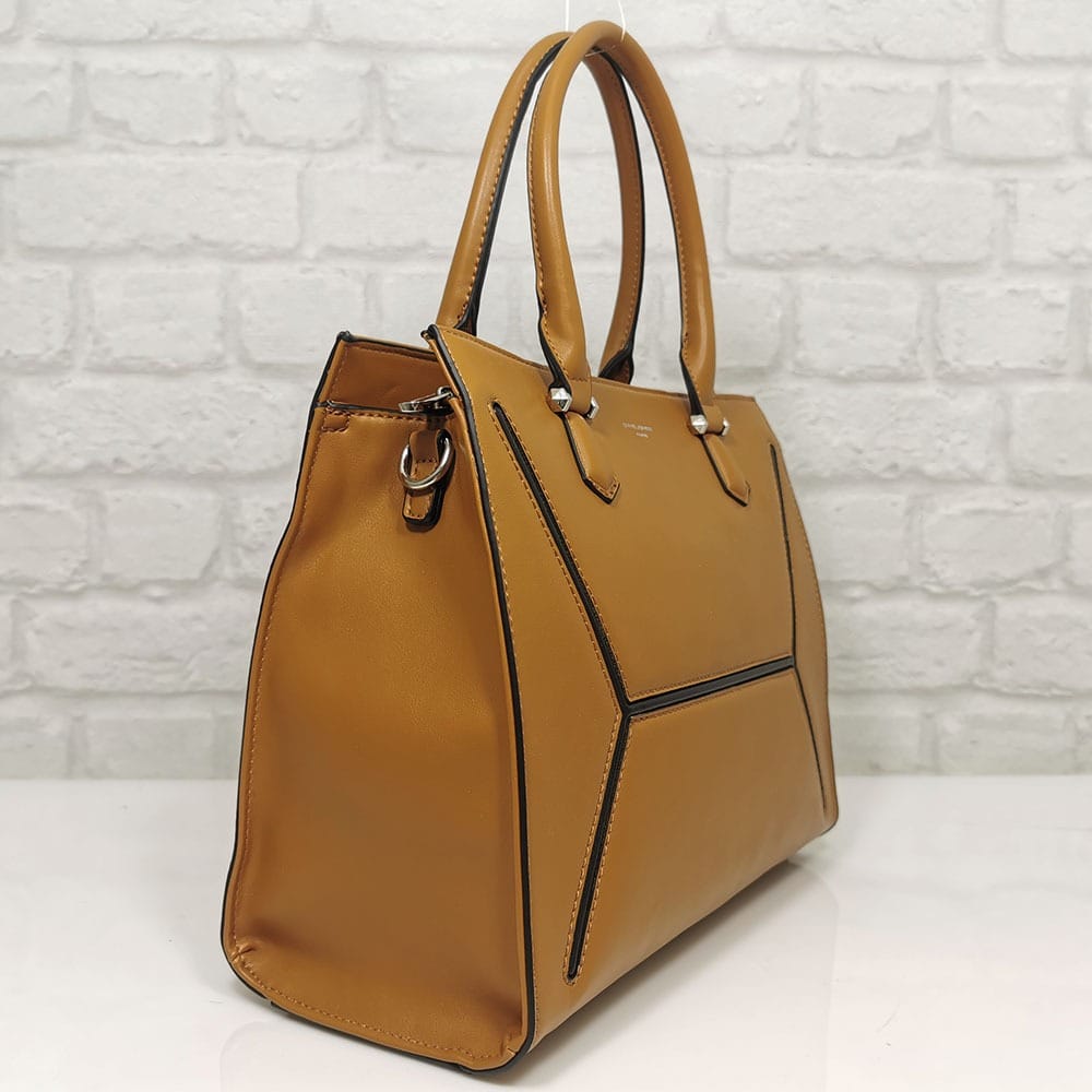 damska-chanta-David-Jones-6261-4-13 Дамска чанта David Jones коняк - онлайн магазин EvrikaShop
