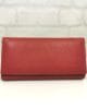 Дамско портмоне естествена кожа 5231СН червено голямо