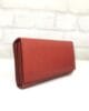 Дамско портмоне естествена кожа 5231СН червено голямо