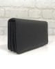 Дамско портмоне естествена кожа М29Н черно голямо