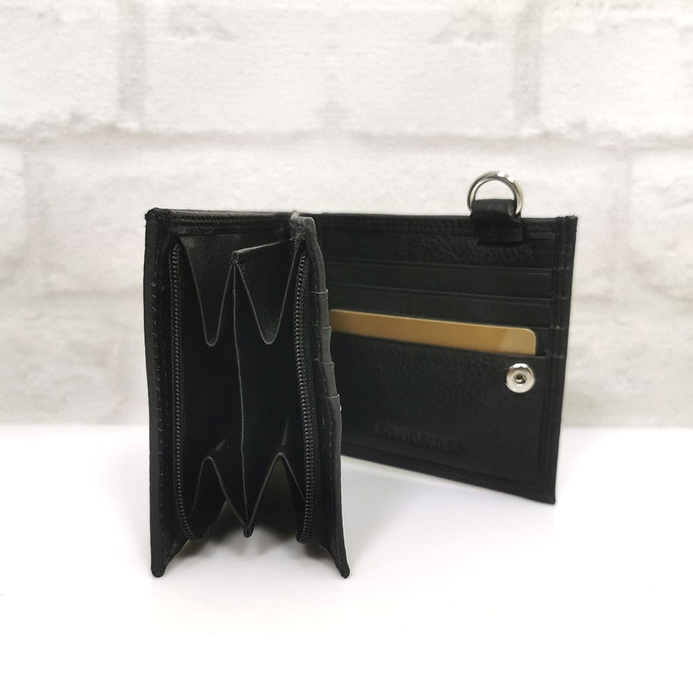 majki-portfejl-GAP-1578E-2 Черен хоризонтален мъжки портфейл от естествена кожа