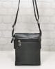 Мъжка чанта 094Н от черна кожа, малка