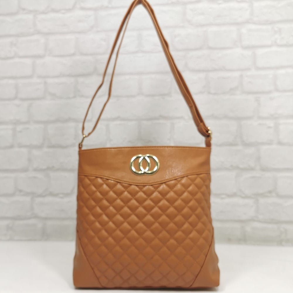 damska-chanta-64-208-6 Чанта Еврика коняк, средна по големина - EvrikaShop