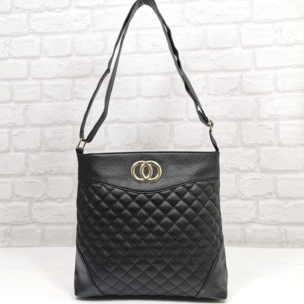 damska-chanta-64-208-9 Чанта Еврика 64-208Н черна, средна по големина