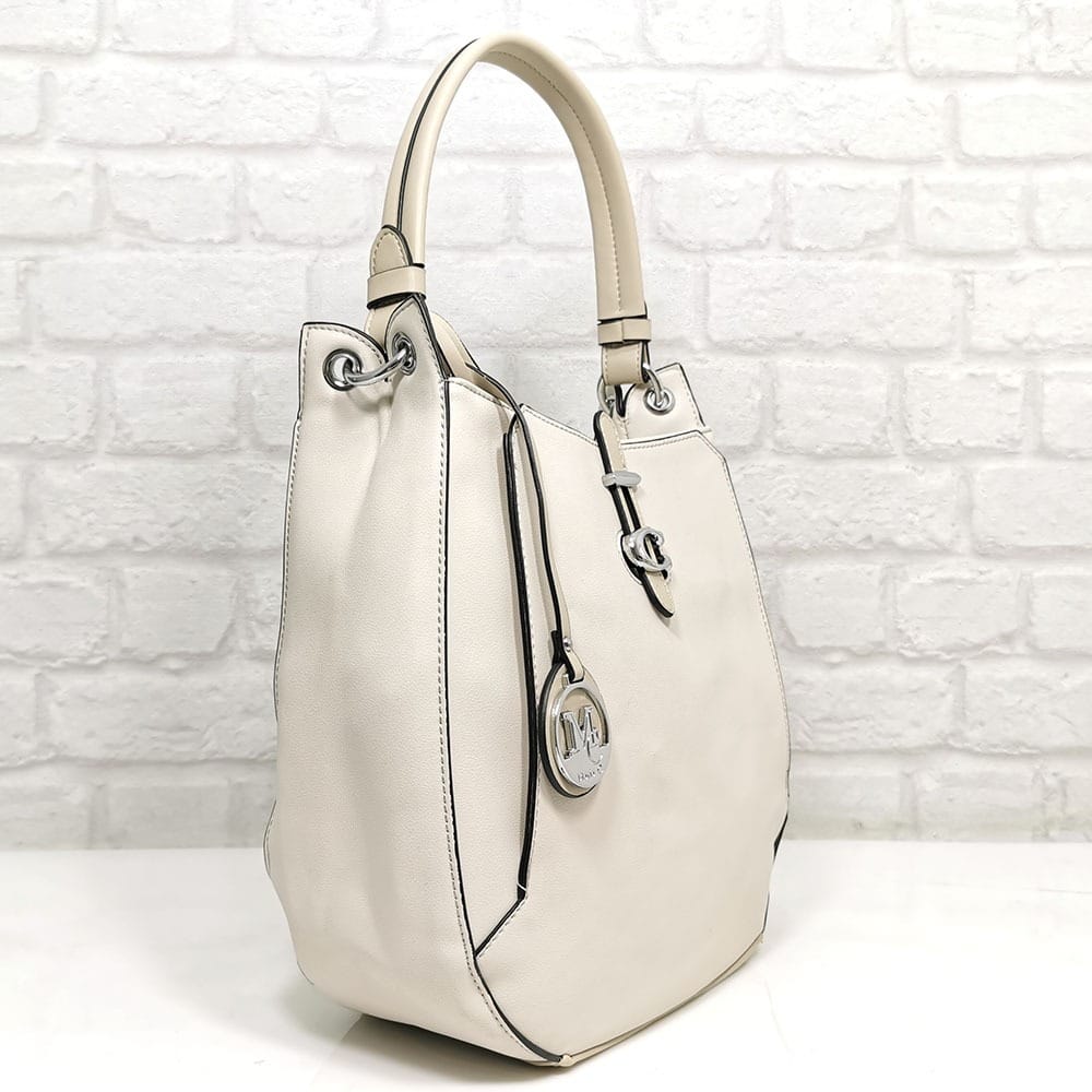 damska-chanta-351115-22 Елегантна чанта Мария С екрю от Италия - EvrikaShop