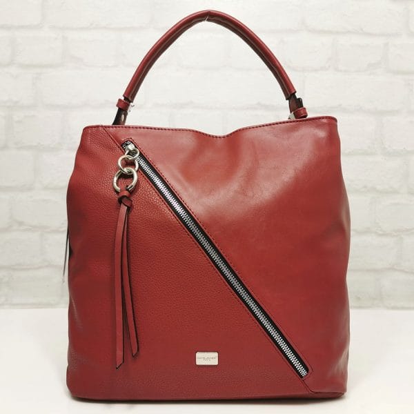 Чанта David Jones СМ6271СН червена