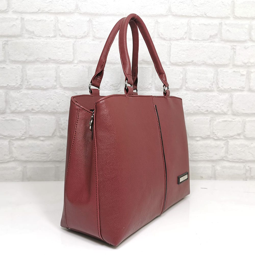 damska-chanta-101008-1 Дамска чантa Еврика червена - удобна и лека - EvrikaShop