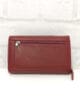 Дамско портмоне естествена кожа 1000БО бордо, средно по големина