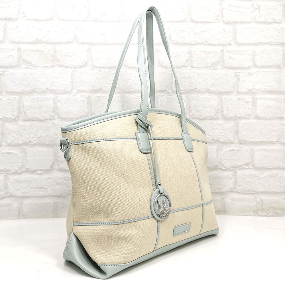 damska-chanta-351552-22 Дамска чанта Мария С със синьо от Италия - EvrikaShop