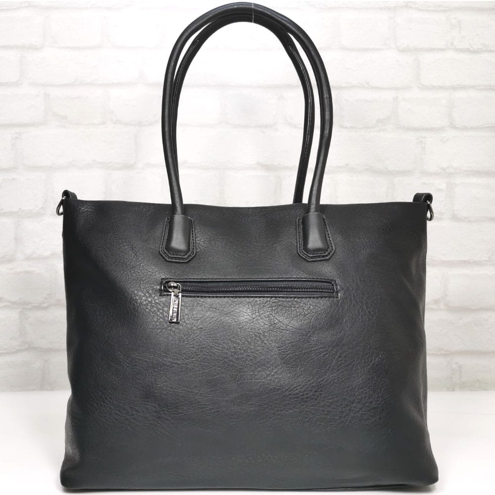 damska-chanta-352043-11 Голяма черна дамска чанта Мария С от Италия - EvrikaShop