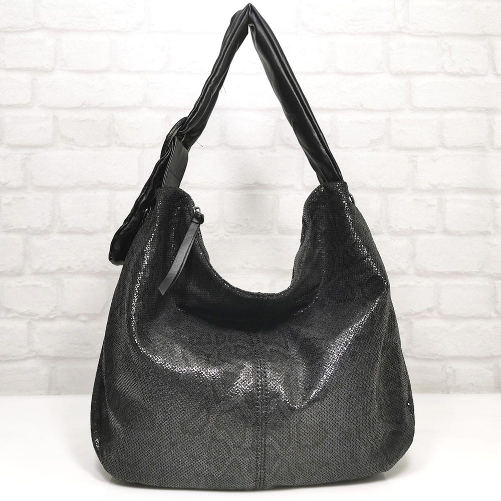 damska-chanta-35210-18 Дамска черна чанта Мария С от Италия - EvrikaShop