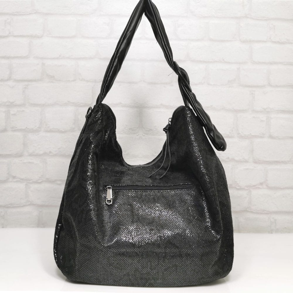 damska-chanta-35210-20 Дамска черна чанта Мария С от Италия - EvrikaShop