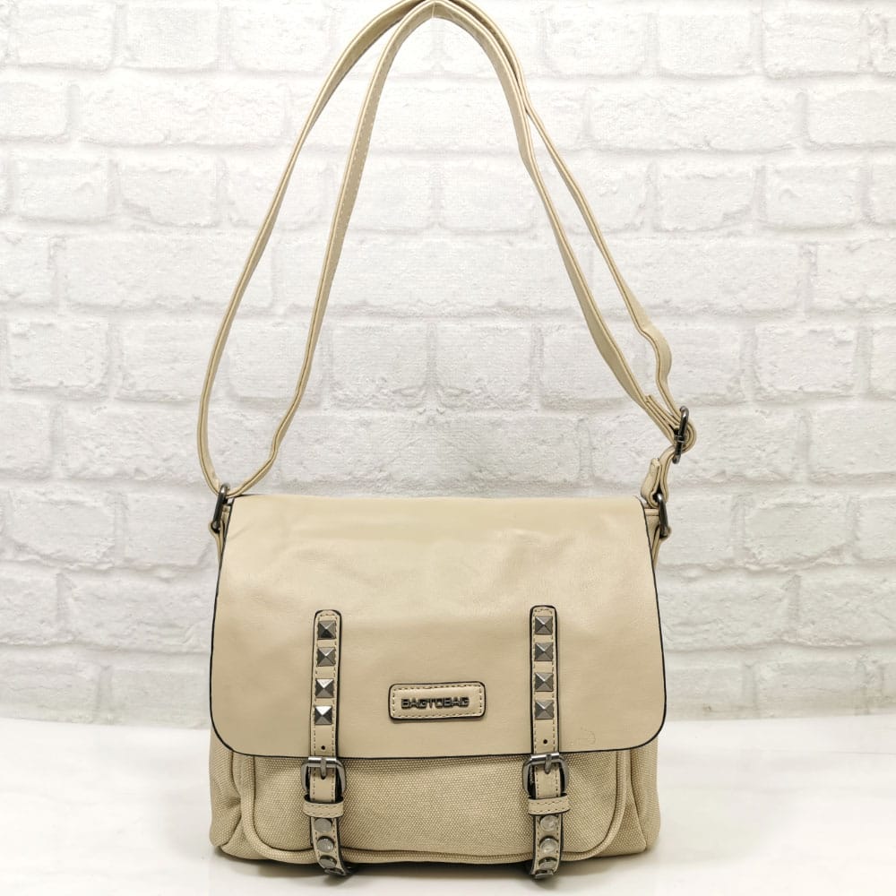 damska-chanta-79050 Дамска светло бежова чанта от Италия - EvrikaShop