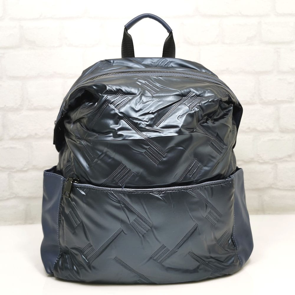 damska-ranica-35115-12 Раница Мария С 35115ТС тъмно синя, лъскава, голяма