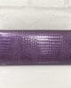 Дамско портмоне естествен лак 0807ЛЛ лилаво, голямо